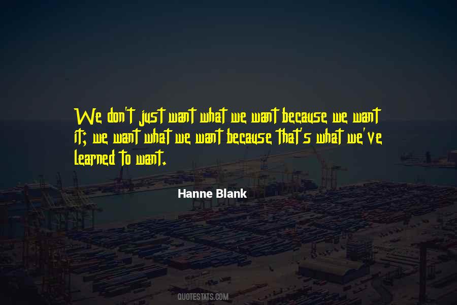 Hanne Blank Quotes #251900