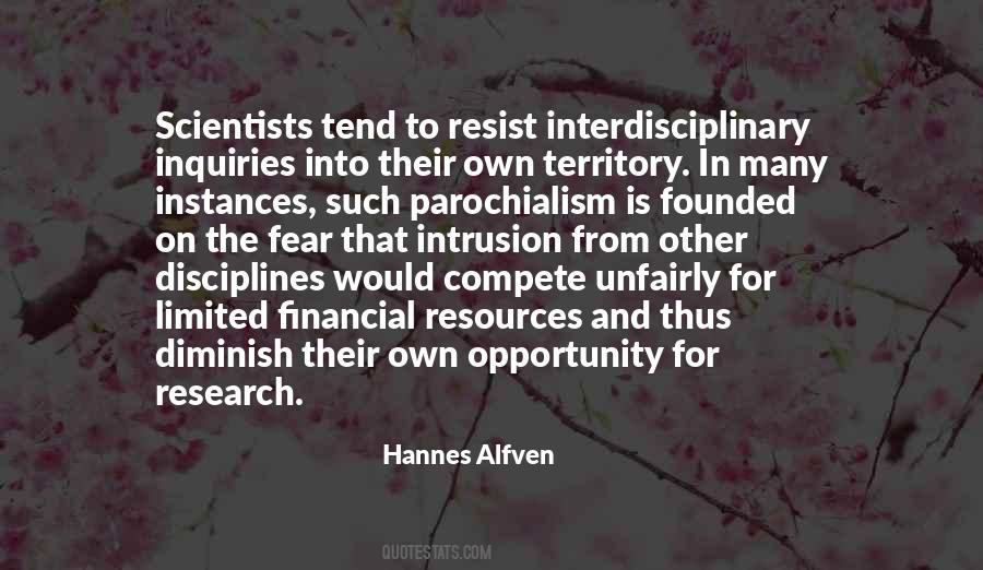 Hannes Alfven Quotes #374125