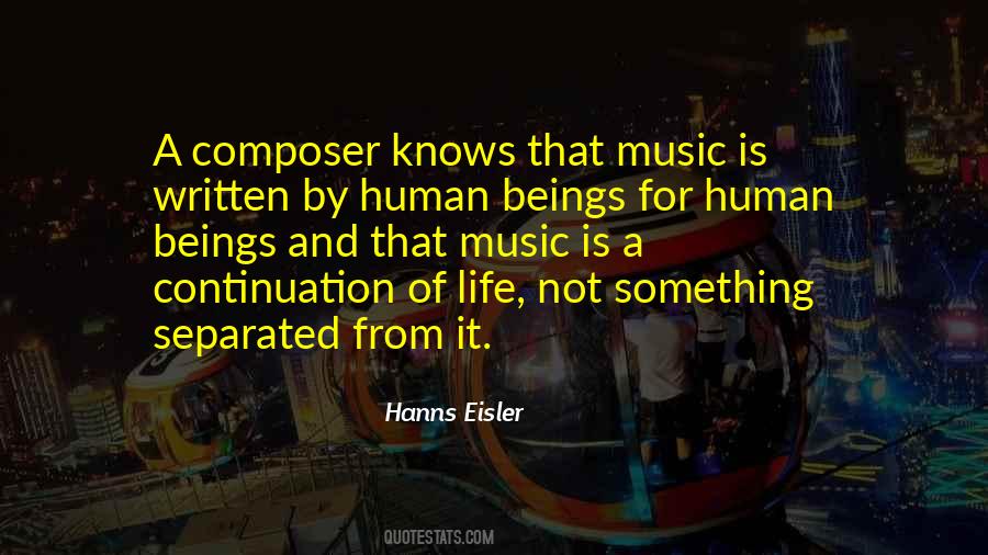 Hanns Eisler Quotes #804598