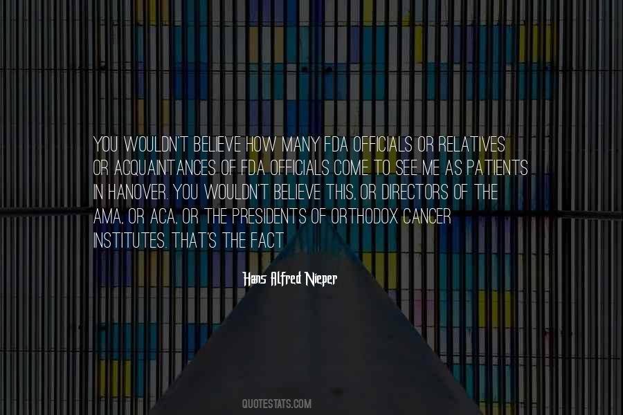 Hans Alfred Nieper Quotes #918901