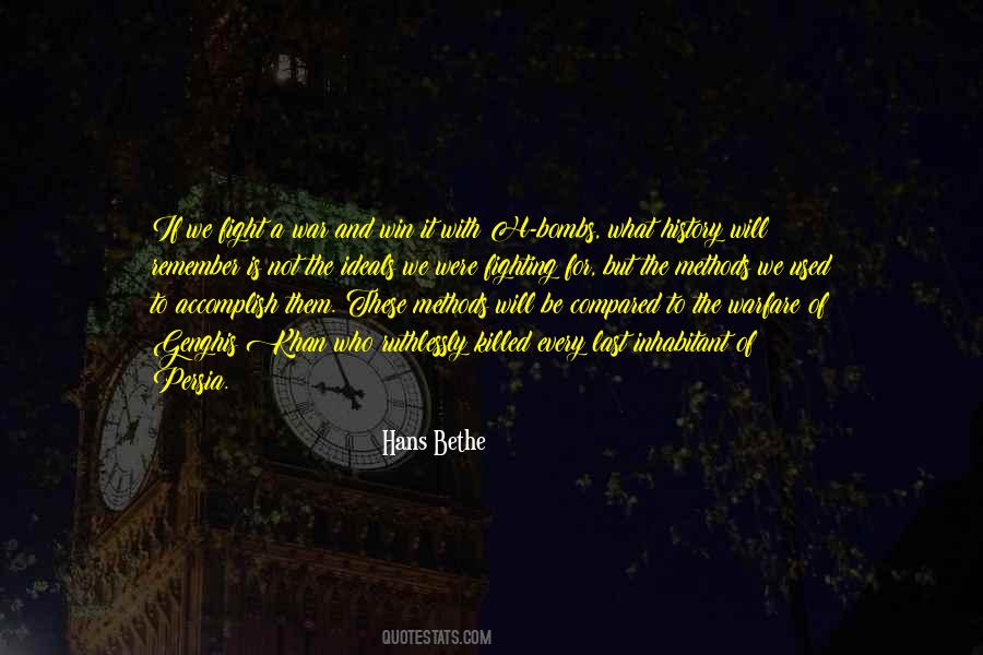 Hans Bethe Quotes #947457