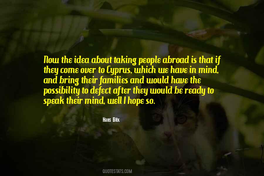 Hans Blix Quotes #1057522