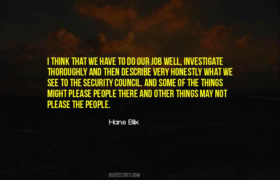 Hans Blix Quotes #1383460