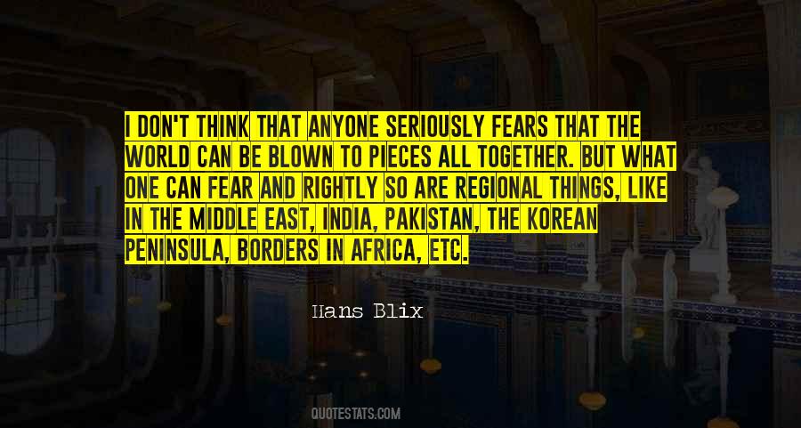 Hans Blix Quotes #1394358