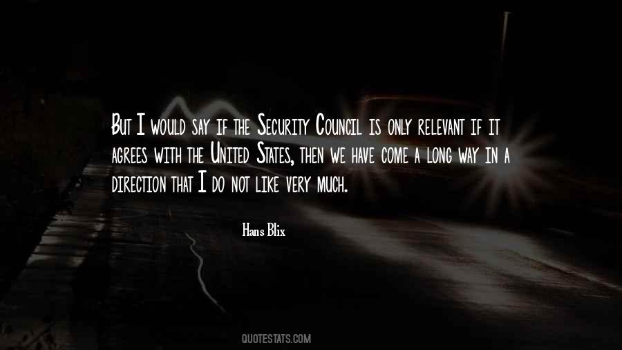 Hans Blix Quotes #1426195
