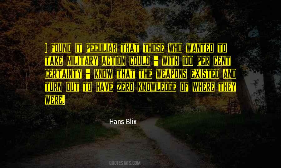 Hans Blix Quotes #596570