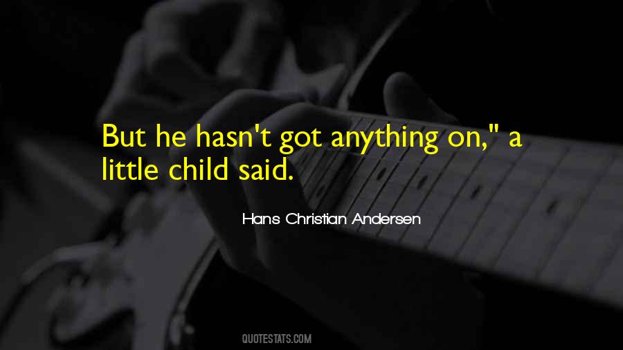Hans Christian Andersen Quotes #60266