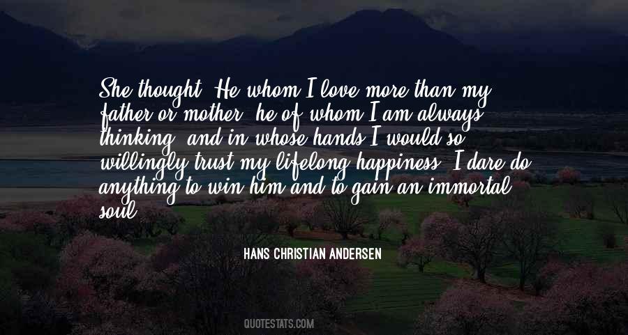 Hans Christian Andersen Quotes #798627