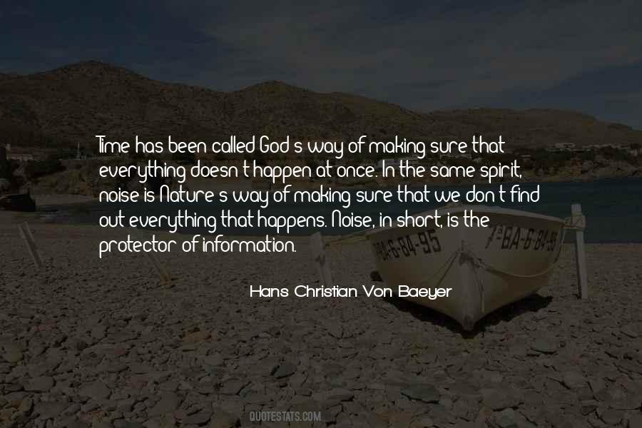 Hans Christian Von Baeyer Quotes #1627981