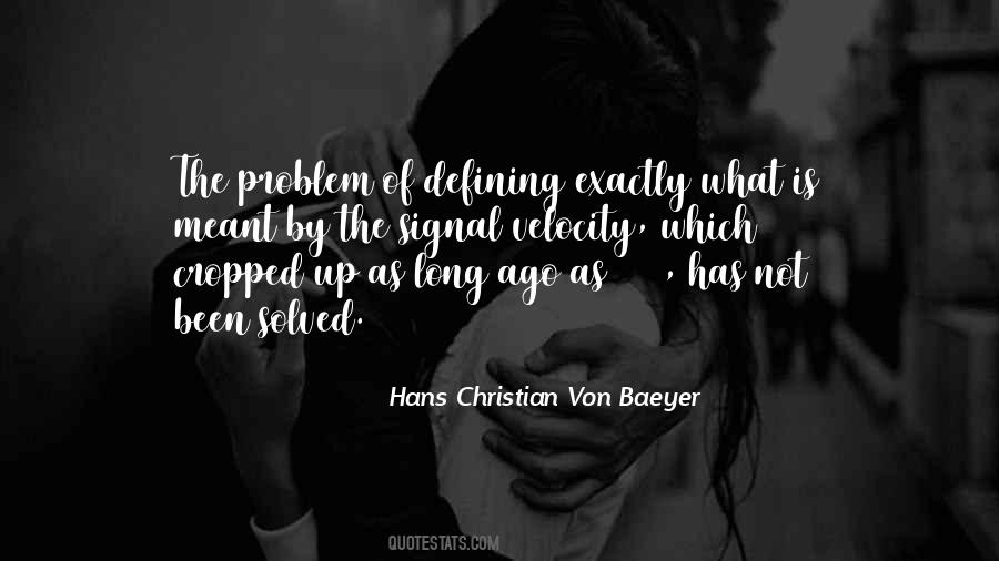 Hans Christian Von Baeyer Quotes #325621