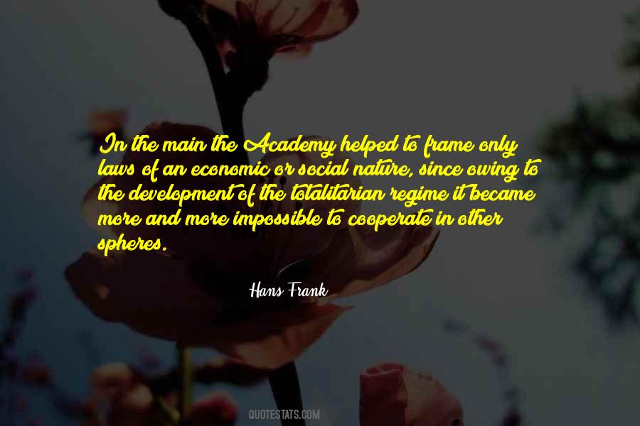 Hans Frank Quotes #249677