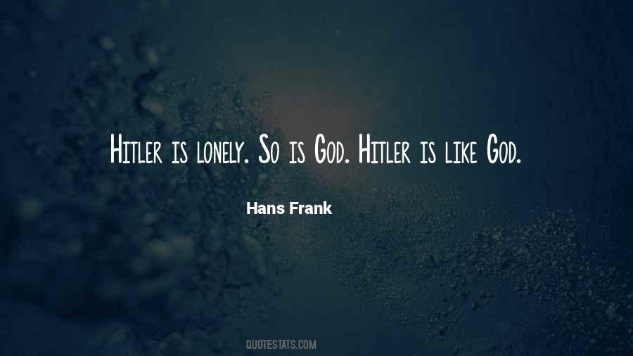 Hans Frank Quotes #854488