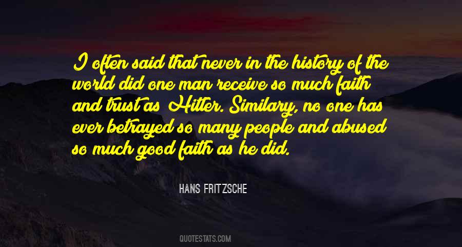 Hans Fritzsche Quotes #18131