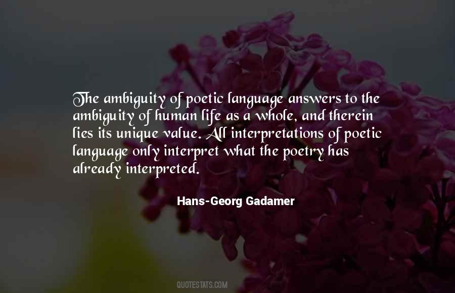 Hans-Georg Gadamer Quotes #1247107