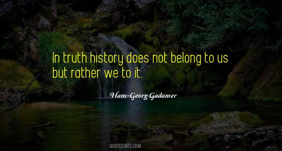 Hans-Georg Gadamer Quotes #325140