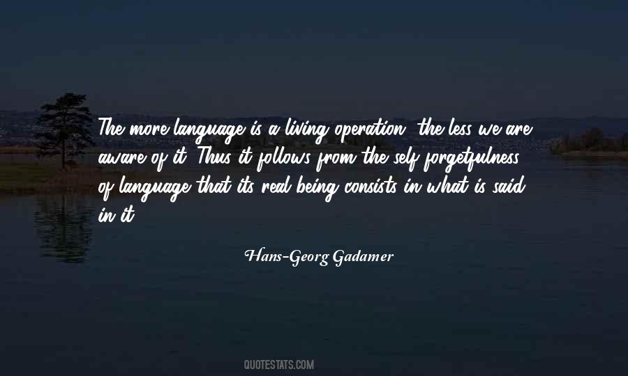 Hans-Georg Gadamer Quotes #524669