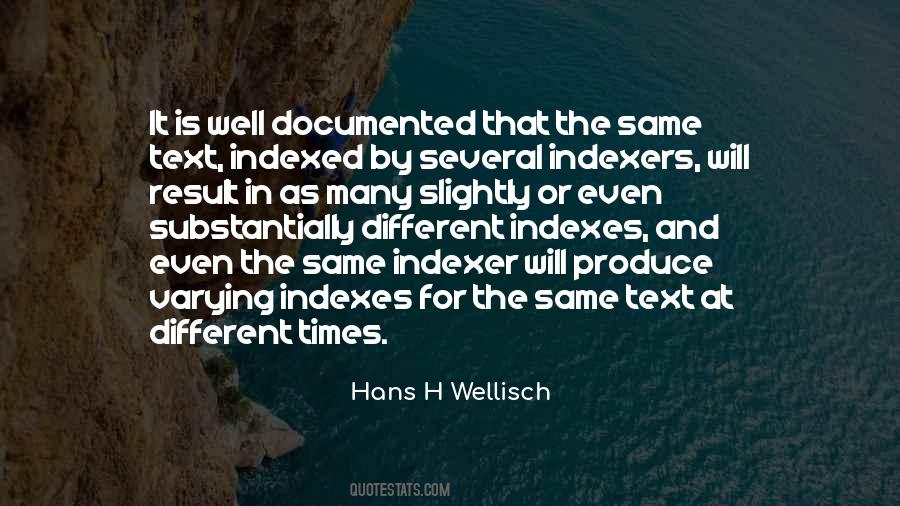 Hans H Wellisch Quotes #1684993