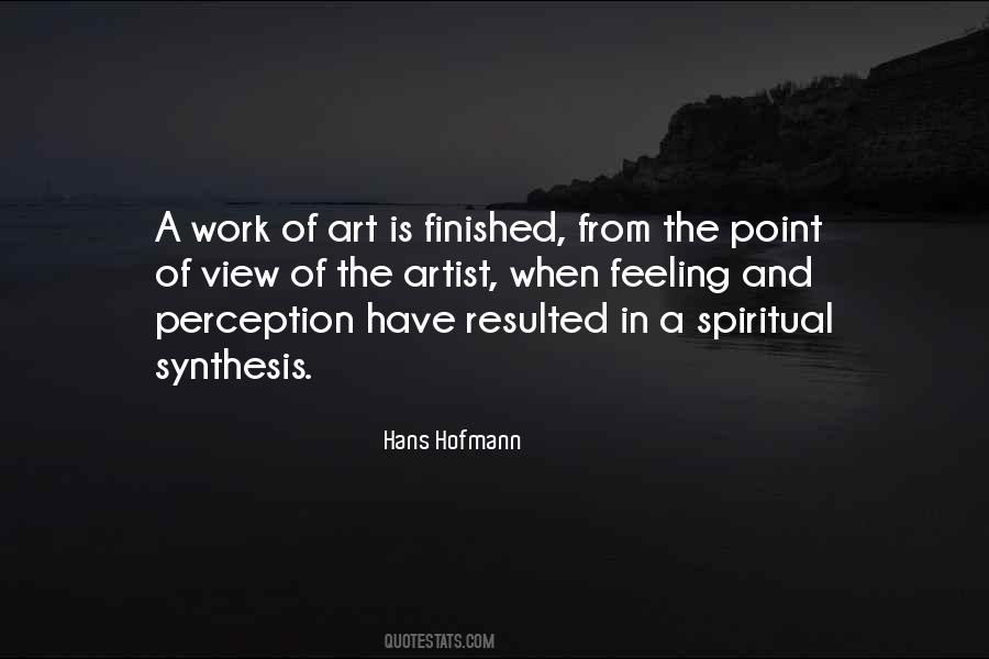 Hans Hofmann Quotes #13524