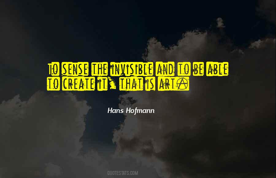 Hans Hofmann Quotes #1483455
