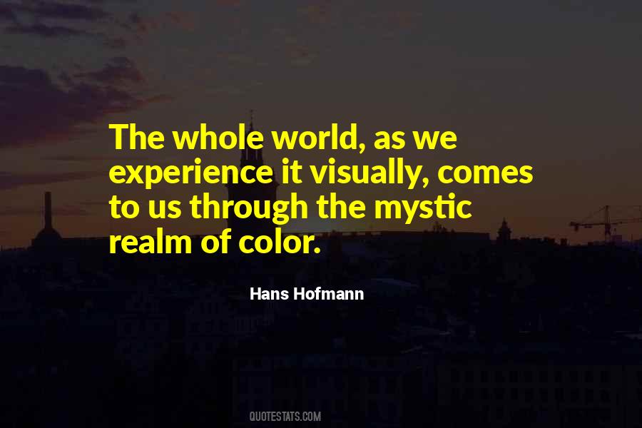 Hans Hofmann Quotes #1798417