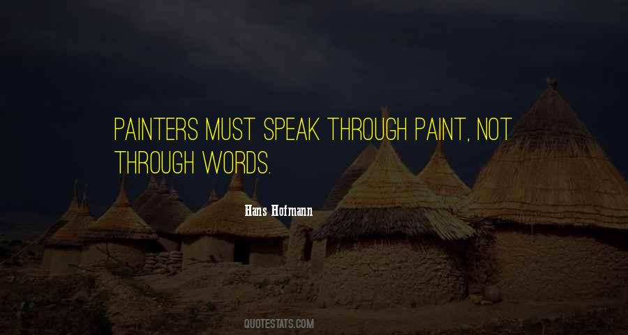 Hans Hofmann Quotes #187209