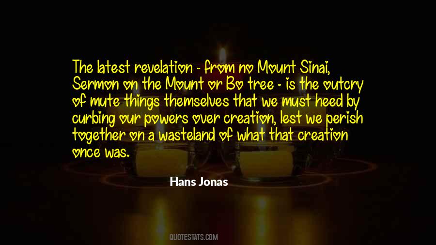 Hans Jonas Quotes #1593639