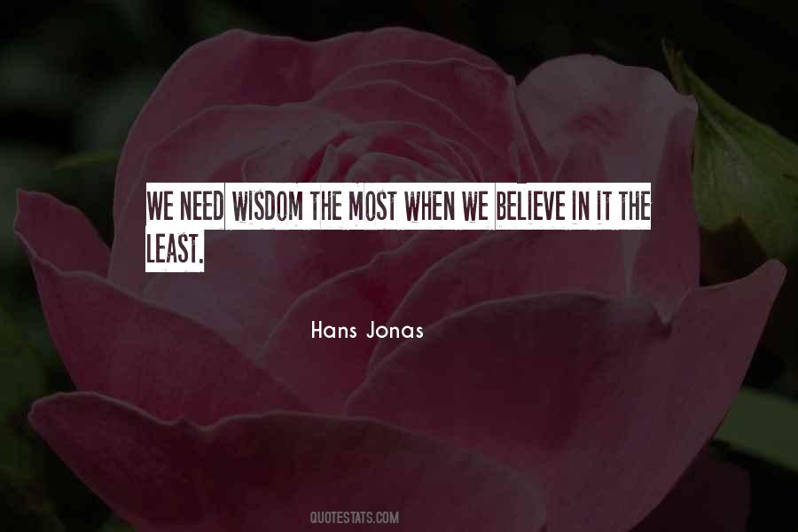 Hans Jonas Quotes #972138