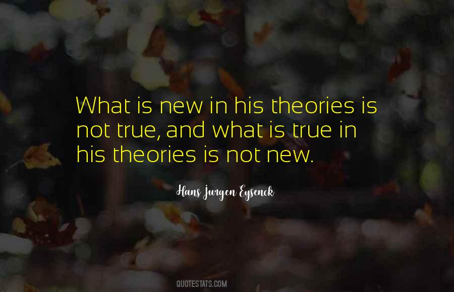 Hans Jurgen Eysenck Quotes #83947