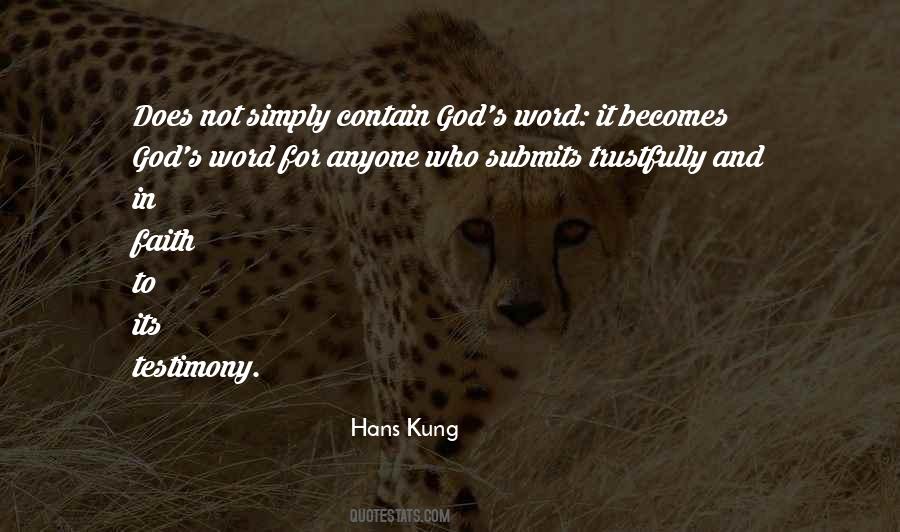 Hans Kung Quotes #482608