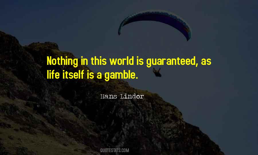 Hans Lindor Quotes #914142