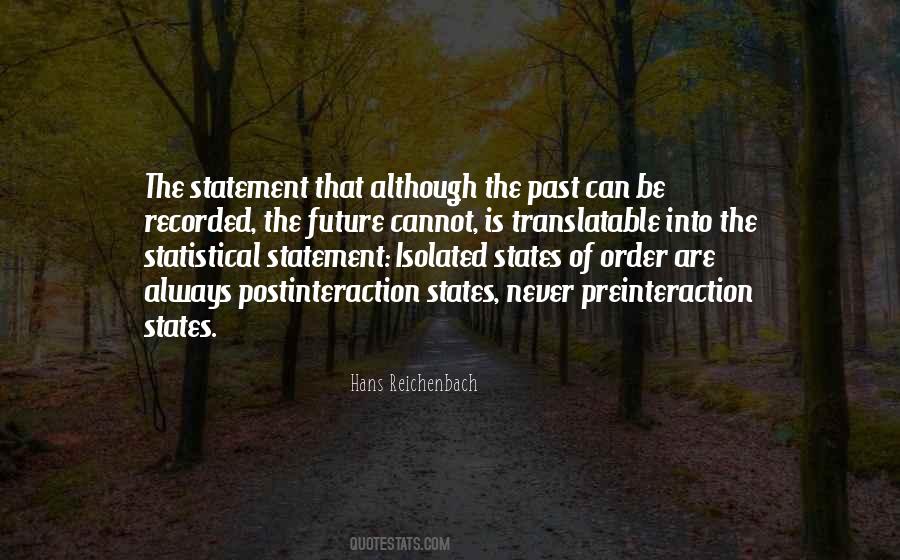 Hans Reichenbach Quotes #31630