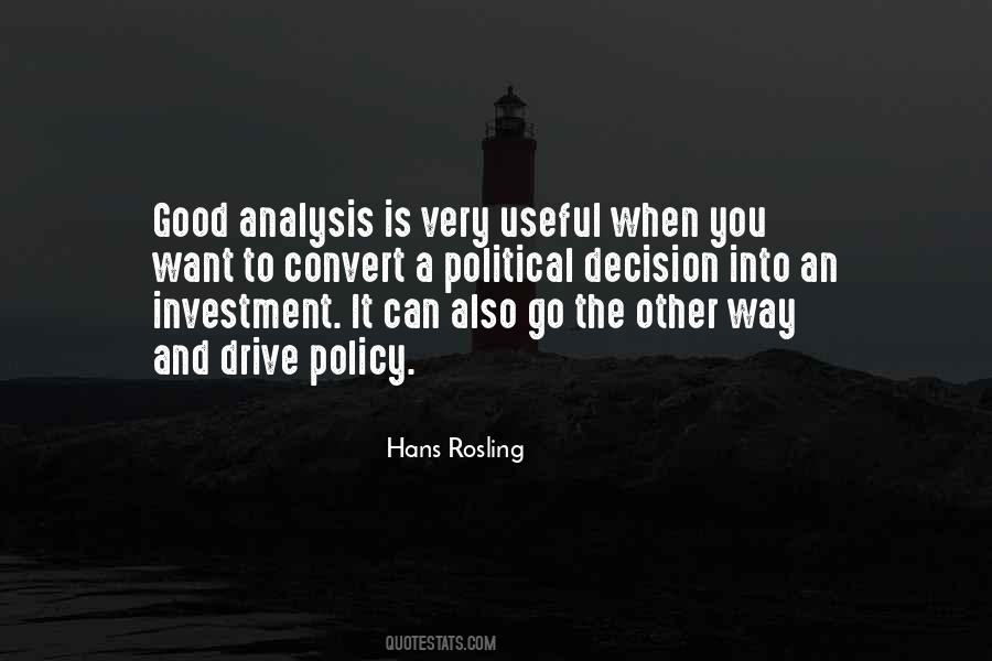 Hans Rosling Quotes #282066