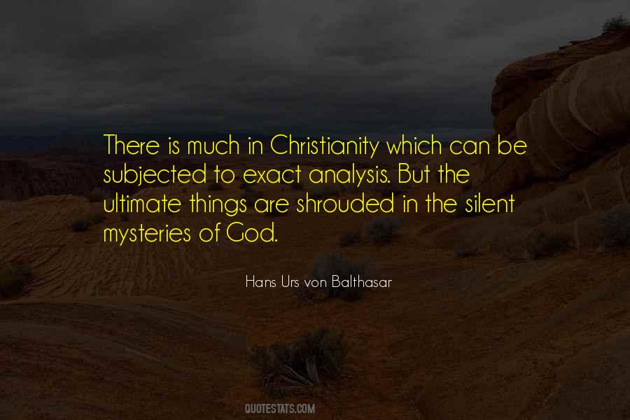 Hans Urs Von Balthasar Quotes #127702