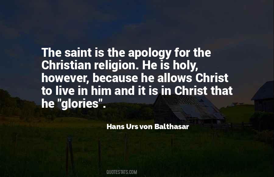 Hans Urs Von Balthasar Quotes #1617861