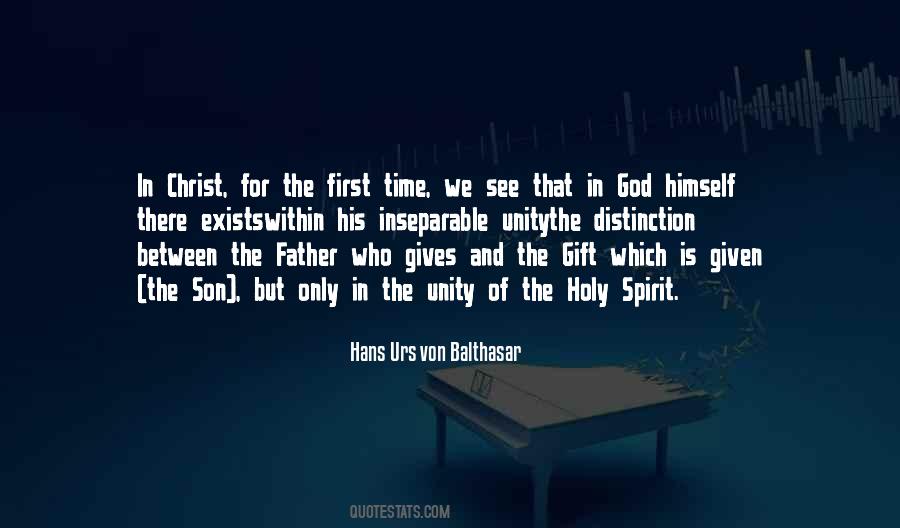 Hans Urs Von Balthasar Quotes #458109