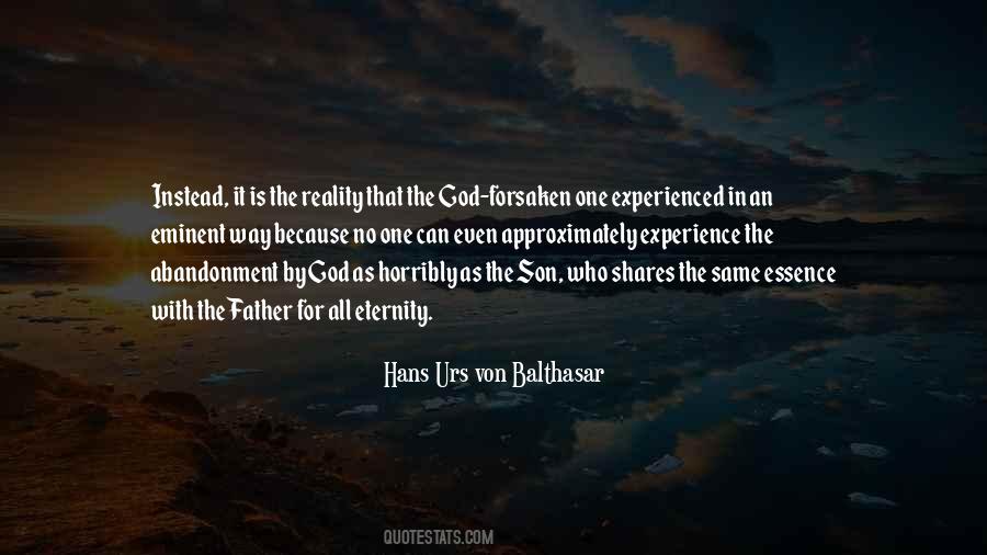 Hans Urs Von Balthasar Quotes #736489