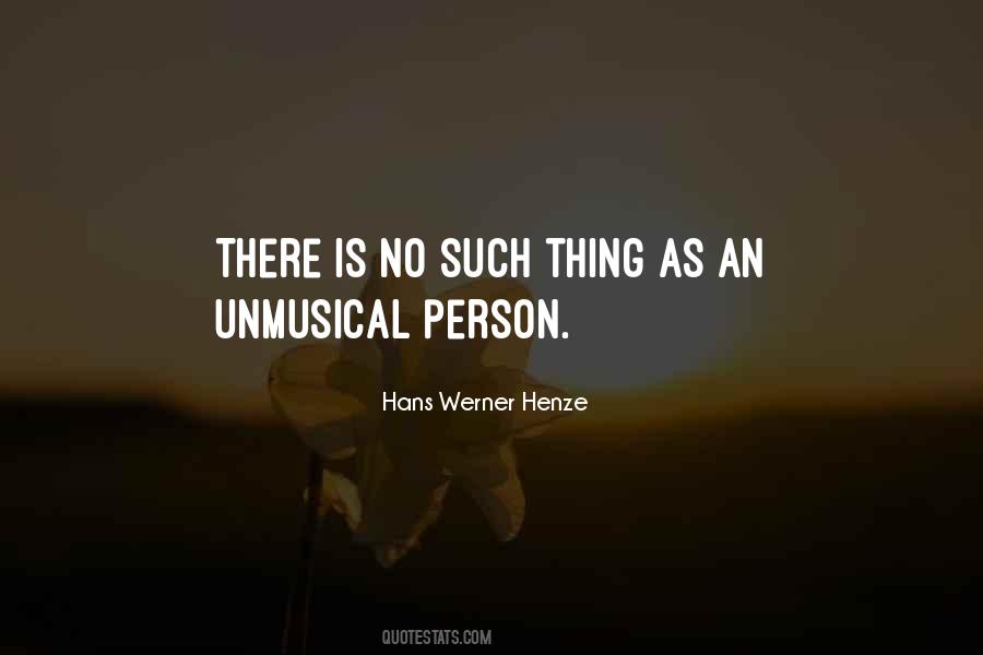 Hans Werner Henze Quotes #128437