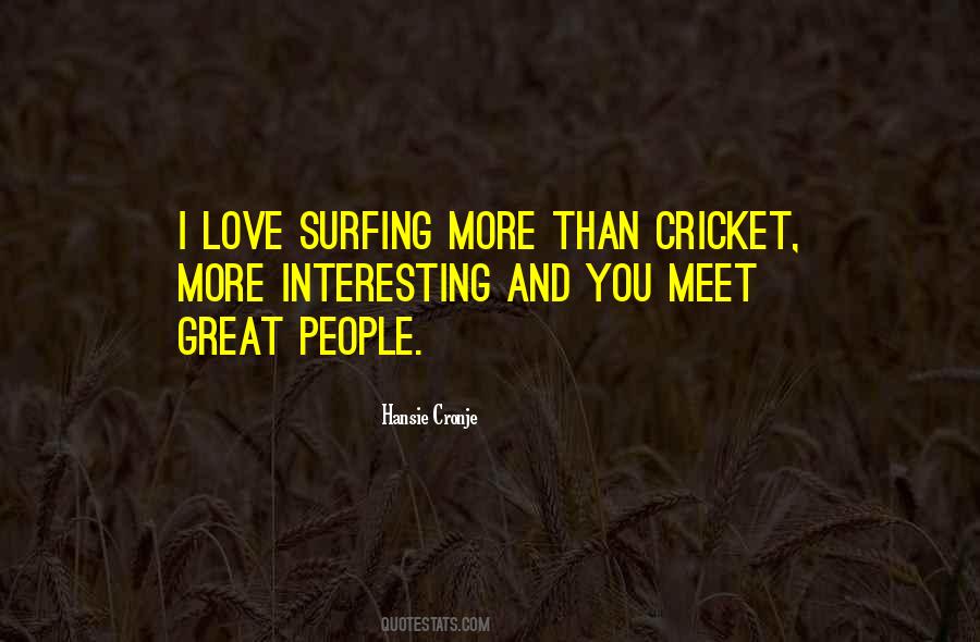 Hansie Cronje Quotes #1360233