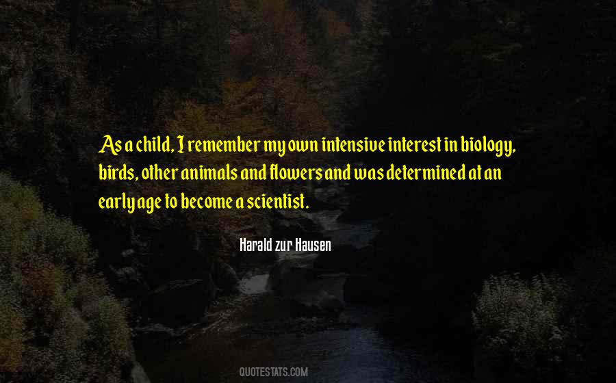 Harald Zur Hausen Quotes #1327969