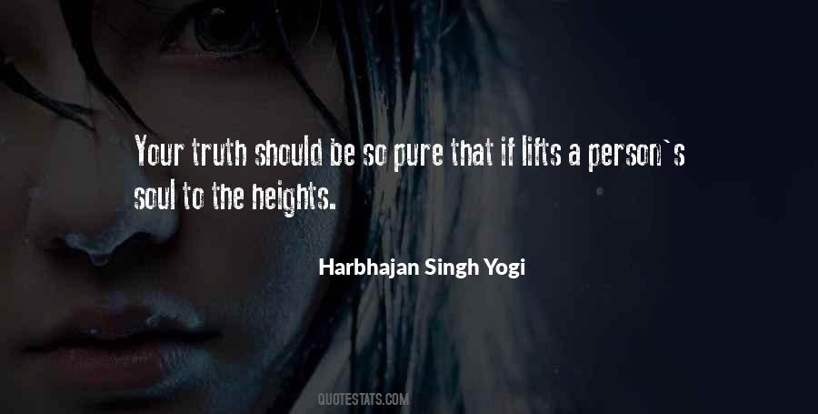 Harbhajan Singh Yogi Quotes #765289