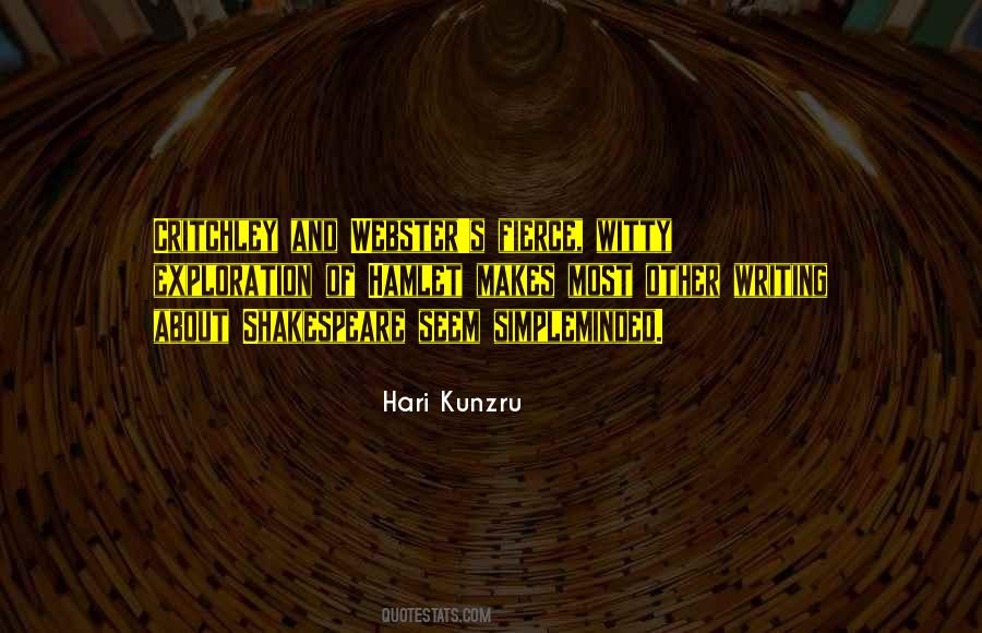 Hari Kunzru Quotes #990835