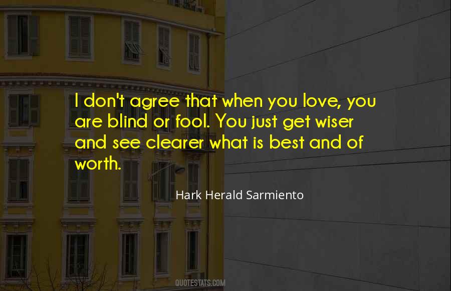 Hark Herald Sarmiento Quotes #465133