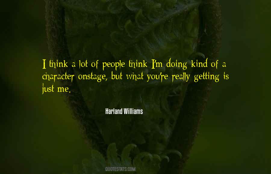 Harland Williams Quotes #132196