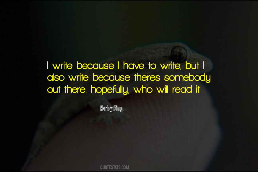 Harley King Quotes #1490984