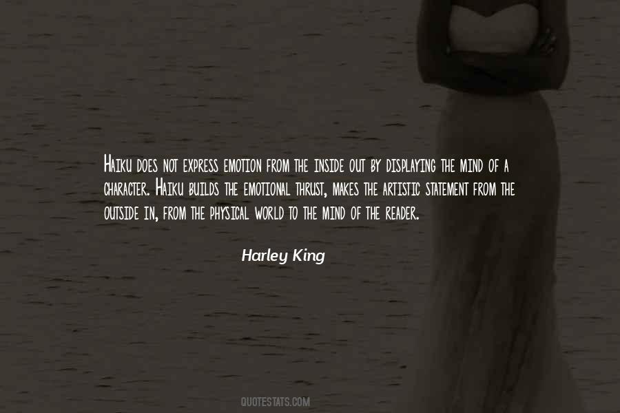 Harley King Quotes #488723