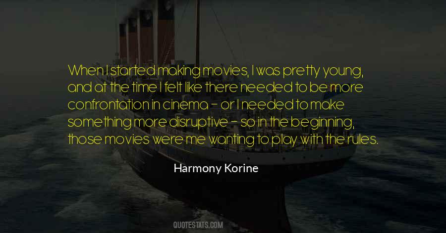Harmony Korine Quotes #450216