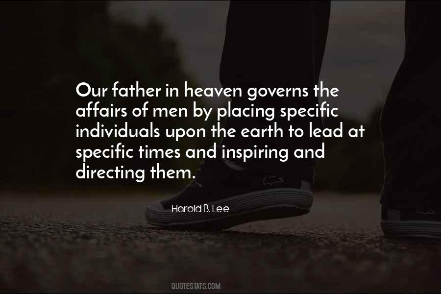 Harold B. Lee Quotes #1779633
