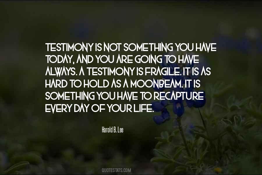 Harold B. Lee Quotes #279399