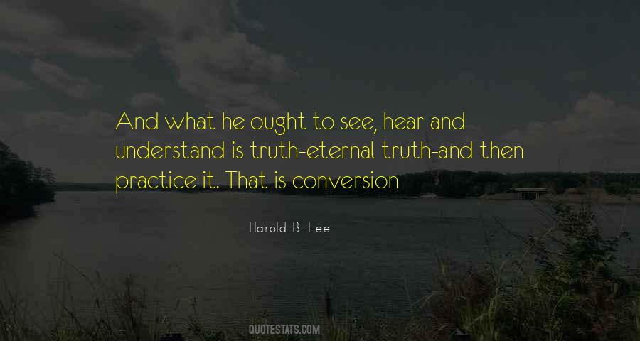 Harold B. Lee Quotes #526780