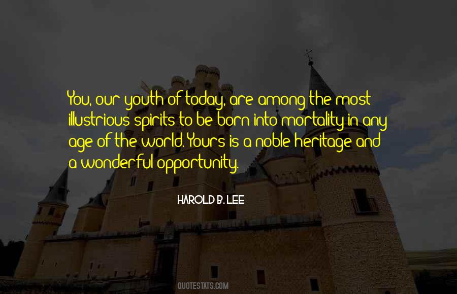 Harold B. Lee Quotes #707456